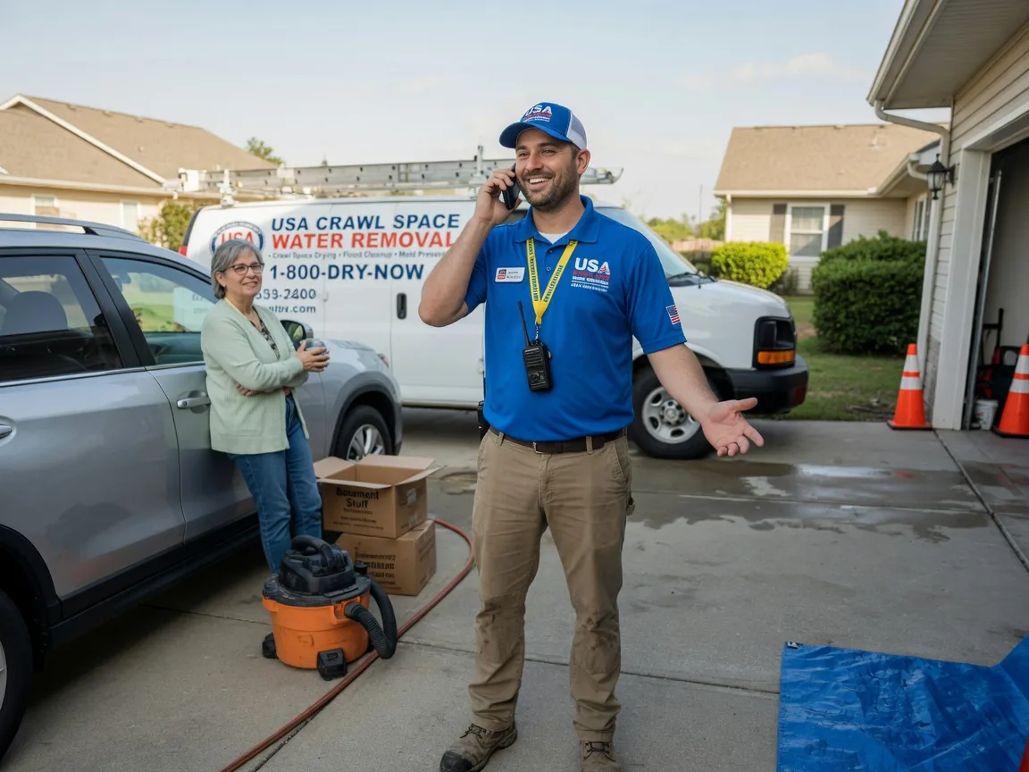 Crawl Space Water Removal Ivanhoe, NC FAQs